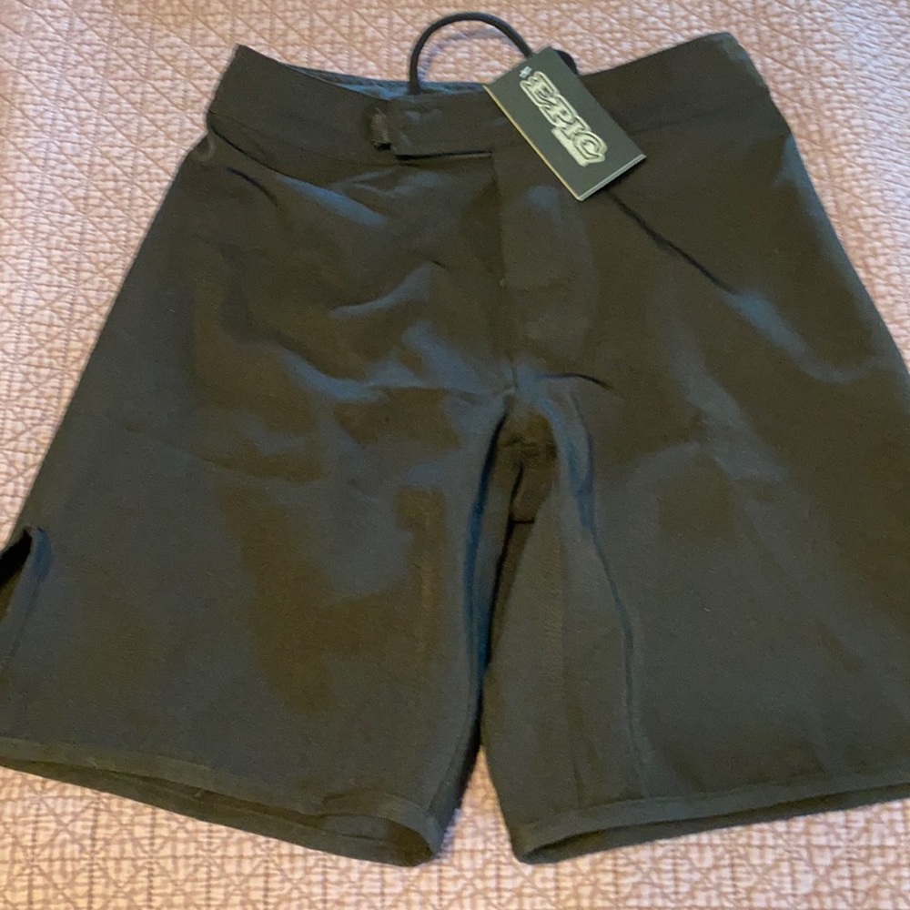 EPIC MMA gear: black shorts